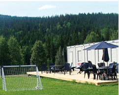 Transportabel hotelindkvartering